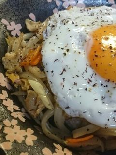 簡単10分!和風焼きうどん-レシピのメイン写真