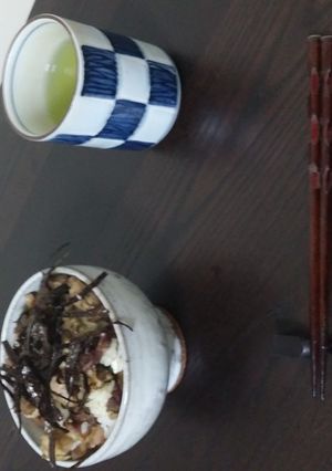 手抜きの夜食 地鶏親子丼-レシピのメイン写真