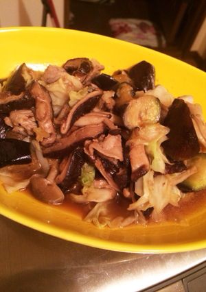 秋野菜で☆肉野菜炒め-レシピのメイン写真