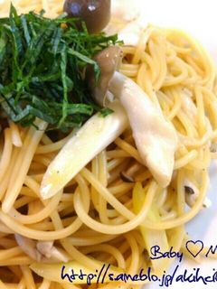 簡単ヘルシー キノコの和風パスタ-レシピのメイン写真