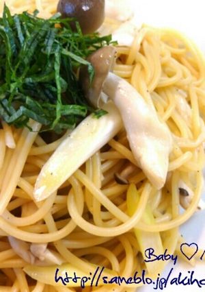 簡単ヘルシー　キノコの和風パスタ-レシピのメイン写真