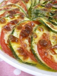 *ズッキーニとトマトのチーズ焼き*-レシピのメイン写真