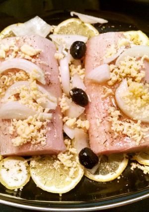 マヒマヒのレモンオーブン焼き-レシピのメイン写真