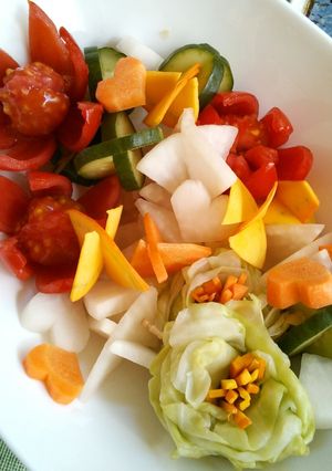 野菜の飾り切り☆食卓を華やかに-レシピのメイン写真