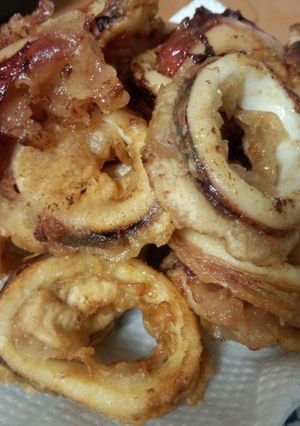 大好評☆簡単♪味付きイカリング-レシピのメイン写真