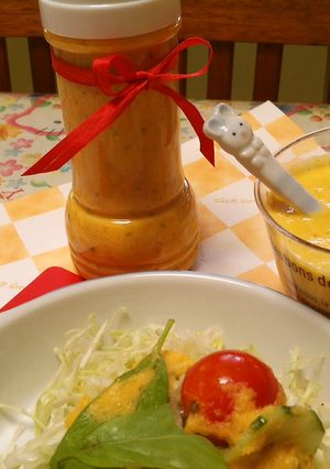 レストランの味絶品にんたまドレッシング-レシピのメイン写真