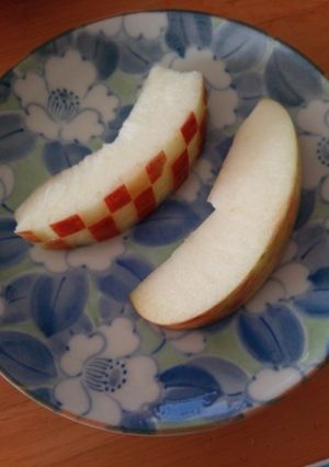 りんごの変色　お酢水でOK♪でしたよ～☆-レシピのメイン写真