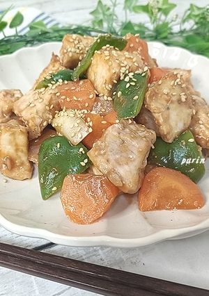 カジキマグロの酢豚風-レシピのメイン写真