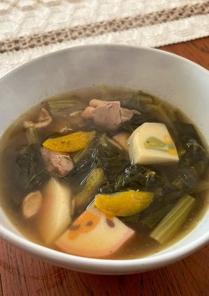 正月の定番！関東風の雑煮-レシピのメイン写真