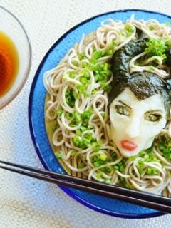 大根おろしアートそばマレフィセント-レシピのメイン写真
