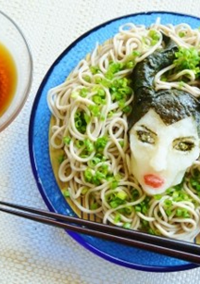 大根おろしアートそばマレフィセント-レシピのメイン写真