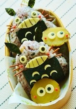 トトロ雑穀おにぎり-レシピのメイン写真