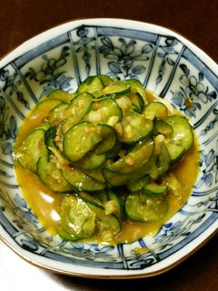 キュウリのミョウガ味噌和え-レシピのメイン写真