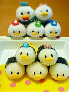 俵おむすびでドナルドなツムツム~♪-レシピのメイン写真