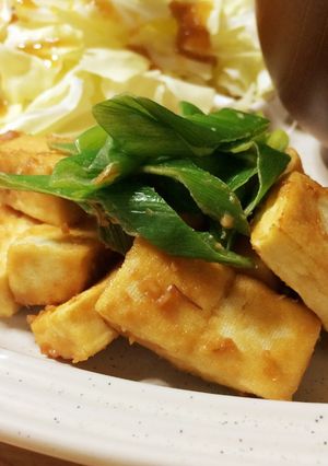 高野豆腐の味噌マヨ焼き-レシピのメイン写真