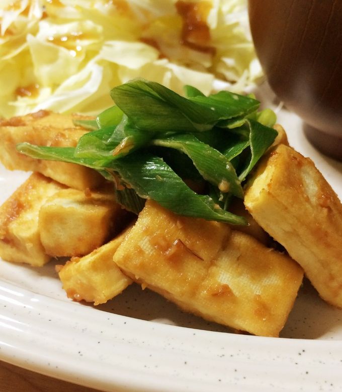 高野豆腐の味噌マヨ焼き-レシピのメイン写真