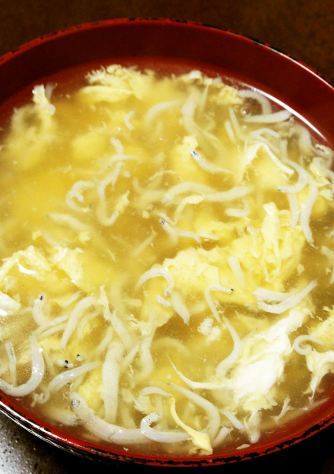 しらすのふんわりたまご中華スープ-レシピのメイン写真