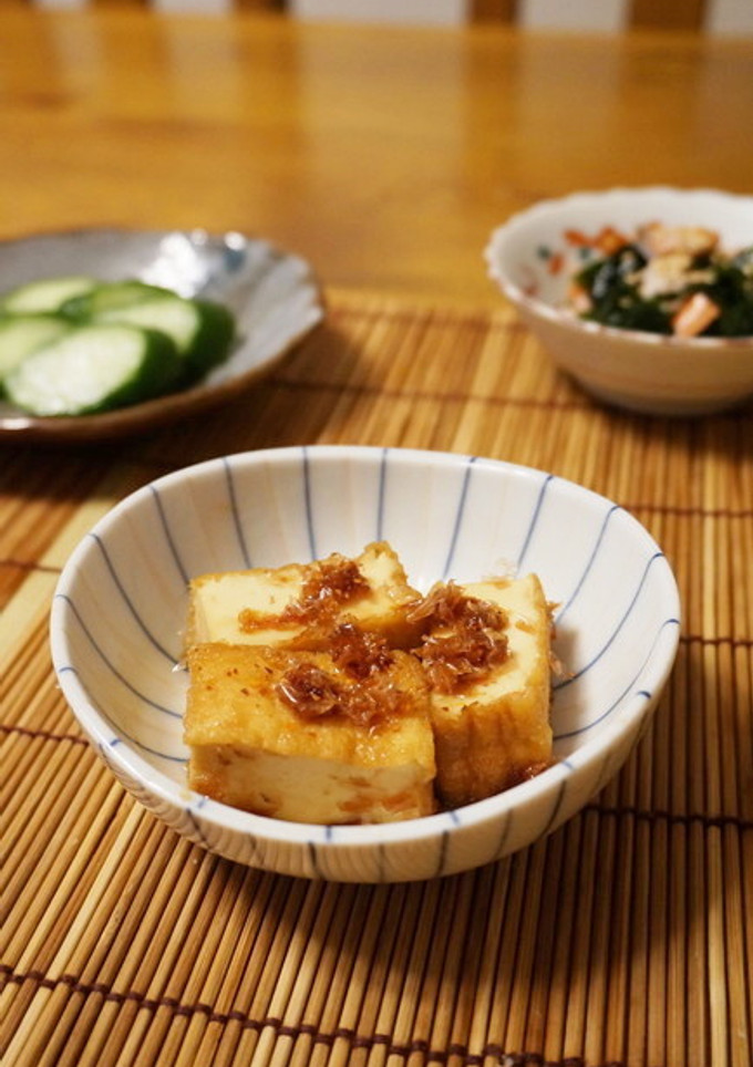 お弁当に☆厚揚げの照り焼き鰹節和え-レシピのメイン写真