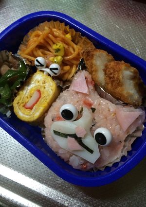 なんちゃってじばニャン弁当-レシピのメイン写真