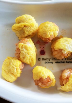 離乳食完了期☆コロコロ一口オムライス-レシピのメイン写真