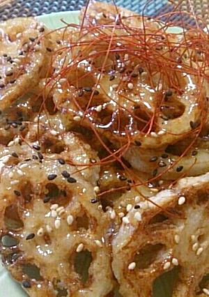 レンコンの甘酢醤油♪スイチリ追加で絶品☆-レシピのメイン写真
