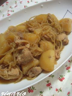 ✿鶏じゃがゴマゴマ風味煮✿-レシピのメイン写真