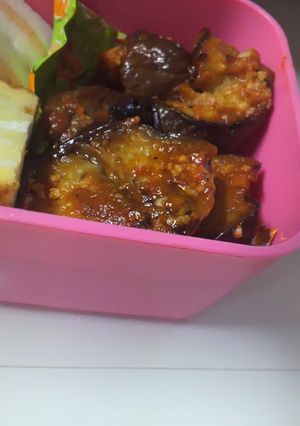 お弁当に！なすのケチャチーズ炒め-レシピのメイン写真