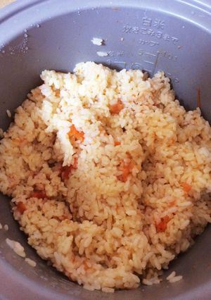 トマト丸ごと炊飯器ご飯-レシピのメイン写真