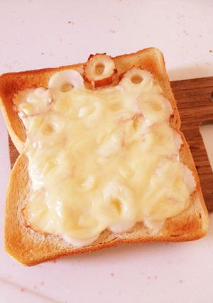 簡単！ちくわチーズトースト-レシピのメイン写真