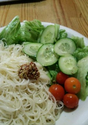 減塩★フレンチドレッシングサラダそうめん-レシピのメイン写真