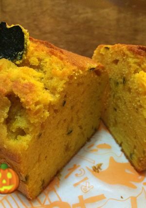 ハロウィンにスパイス南瓜パウンドケーキ-レシピのメイン写真