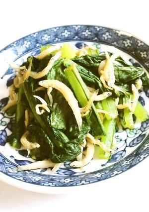 ☺お弁当にも☆簡単♪小松菜のしらす炒め☺-レシピのメイン写真