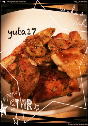 鶏モモ肉のバジル焼き-レシピのメイン写真