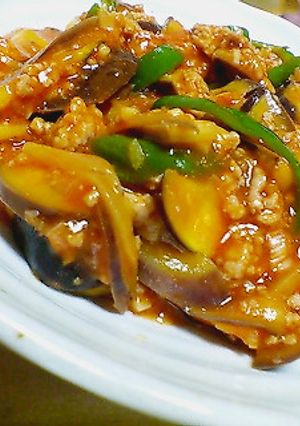なすとピーマンの麻婆チリソース-レシピのメイン写真