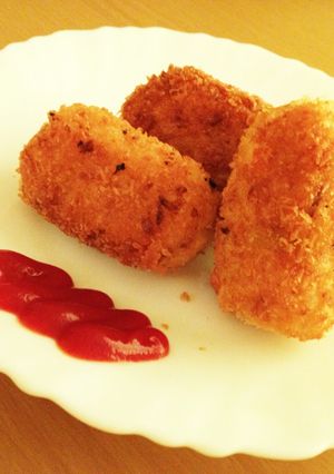 シチューとごはんでコロッケ！-レシピのメイン写真