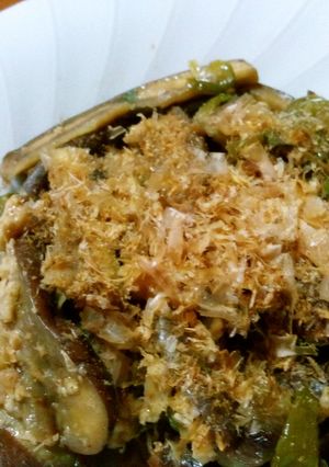 ナスとお肉の梅しょうゆ炒め-レシピのメイン写真