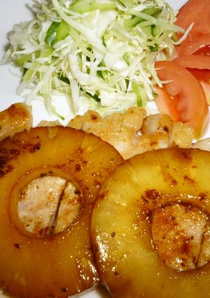 ハワイアンな豚肉ソテー-レシピのメイン写真