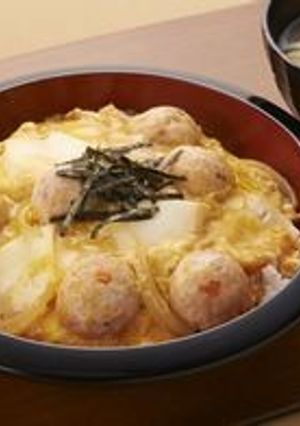 豆腐と鶏だんごの親子丼風-レシピのメイン写真