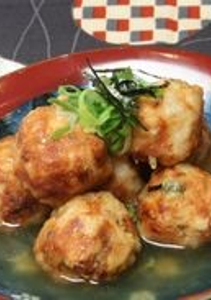 鶏だんごの揚げ出し風-レシピのメイン写真