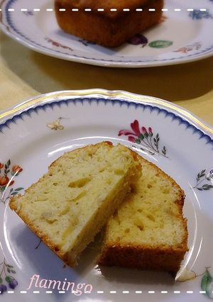 秘密はヨーグルト！もっちりバナナケーキ-レシピのメイン写真