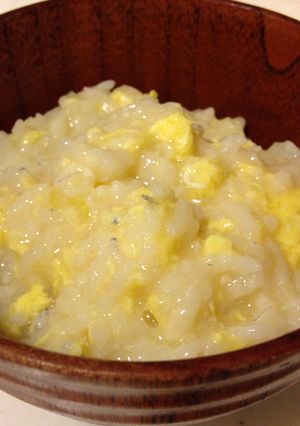 お腹にやさしい♪味噌仕立ての雑炊-レシピのメイン写真
