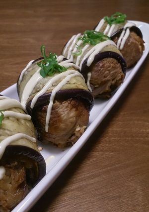 なすびのコロコロ肉巻き-レシピのメイン写真