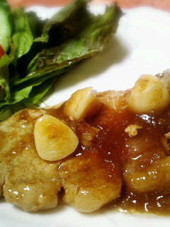豚テキにんにくソース添え-レシピのメイン写真