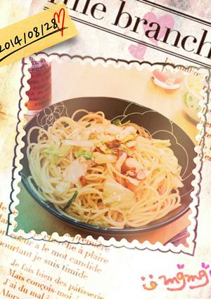 キャベツのペペロンチーノ-レシピのメイン写真