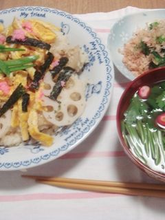 ママちらし寿司-レシピのメイン写真