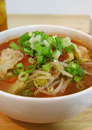 ウマ安簡単！マルタイ トマトラーメン-レシピのメイン写真