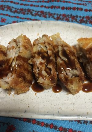 薄切り肉で☆まいたけトンカツ-レシピのメイン写真