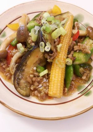 夏野菜☆麻婆茄子-レシピのメイン写真