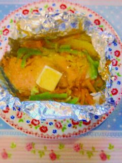 鮭のチャンちゃん焼き-レシピのメイン写真