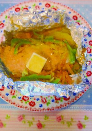 鮭のチャンちゃん焼き-レシピのメイン写真